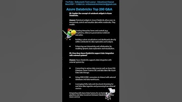 Mastering Azure Databricks Interview Questions Part 45