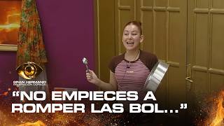 Steffany despertó a la casa a los cacerolazos y Pincoya la enfrento - Gran Hermano 2026