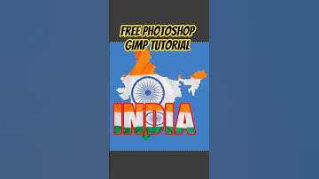 Add Flag to country name 🇮🇳 in gimp Photoshop #edit#photoshopalternative