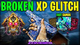 *NEW* UNDER MAP FAST XP Pile Up Glitch In BO7 Zombies! ( Do This ASAP )