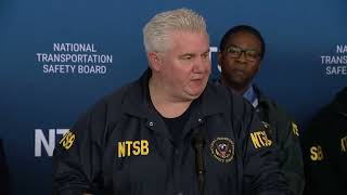 NTSB update on American Airlines crash in D.C. with military helicopter | Full press conference