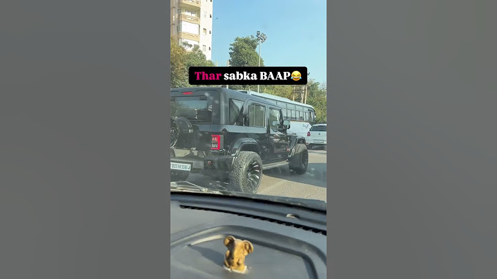 Thar thar hai baaki sab bekar😅#tharrox#thar..