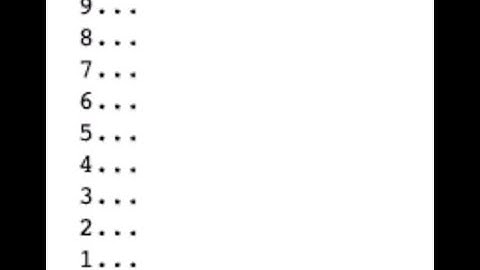 New Year Countdown with Time.sleep in Python