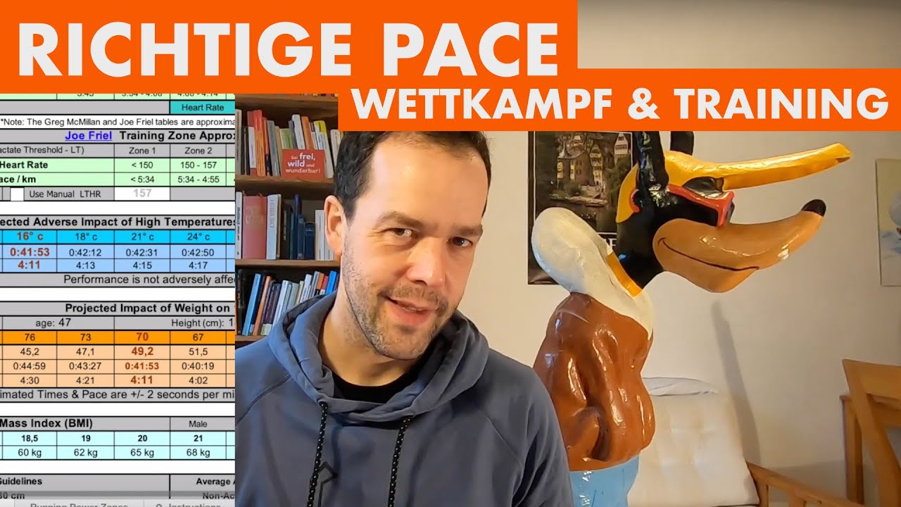 Wie schnell kann ich laufen – im Wettkampf und Training - YouTube