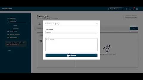 How to Communicate with Tenants on OwnersTown?