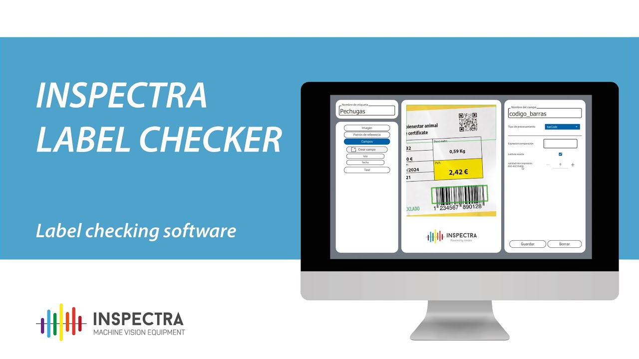 INSPECTRA LABEL CHECKER: Label Checking Software - YouTube