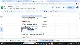 28. Oracle Order Management Topics - RMA Sales Order Receipt and Credit, Receipt Only, Credit Only