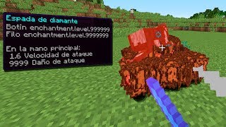 ¡ JUGANDO MINECRAFT CON ENCANTAMIENTOS AL 999.999.999 ! | Minecraft Survival