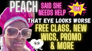 PEACH FEELS DEPRESSED|SHE GOT BEAT AND SHE IS BROKE!