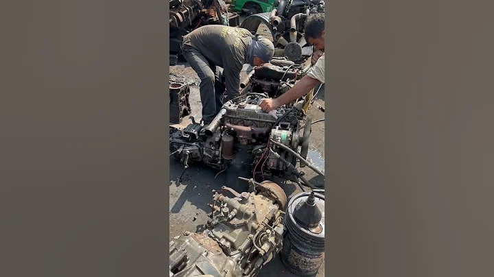 Isuzu 4jb1 engine transmission