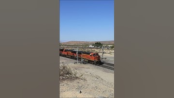 BNSF 7342 East Bound Intermodal Cajon Sub Hinkley Rd
