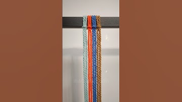 Stop Scrolling! Learn This Game-Changing Macrame Knot Pattern 🔥 #Shorts