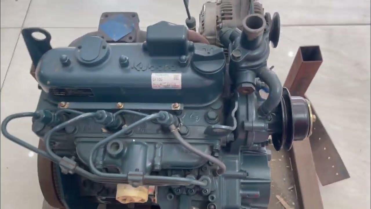 KUBOTA D1105 COMPLETE ENGINE ASSEMBLY YouTube