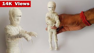 How To Make Egyptian Mummy For Halloween Day By Paper