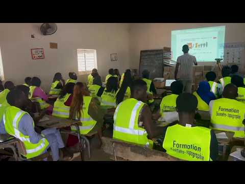 Le Mouvement "MASLA" du Pdt Massamba Diop offre une session de formation  en topographie aux jeunes