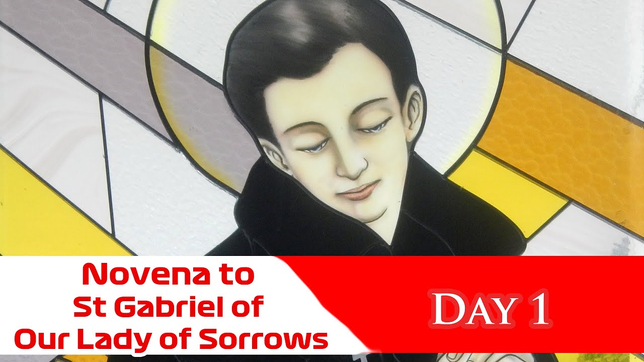 🙏Pray Along🙏1st Novena To St Gabriel Of Our Lady Of Sorrows 🙏18 ...