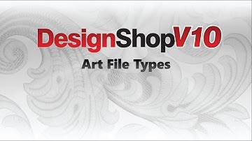 DesignShop V10 ~ Art File Types