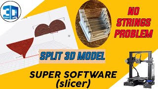 How To Stop Stringing Problem | Best 3D print  Slicer | Split 3d Model - 3D PRINTING TAMIL