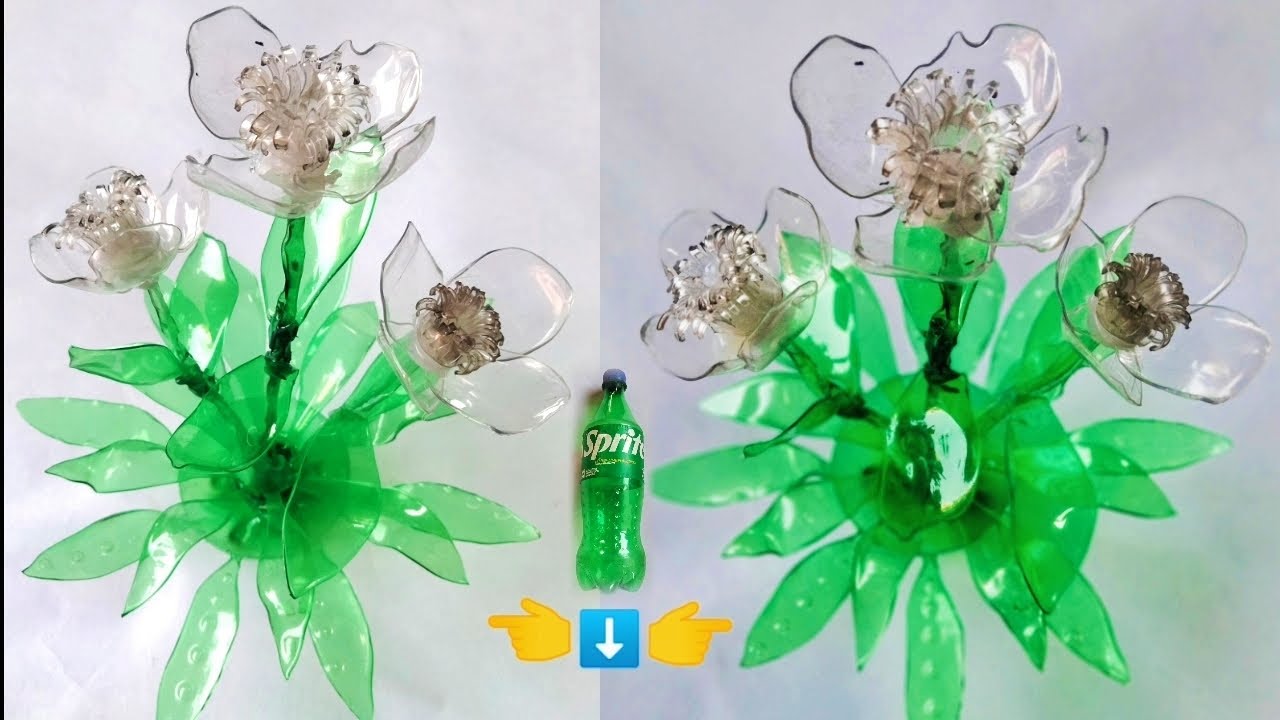 Sprite Bottle design | Sprite Bottle to beautiful bottle cutting beautiful design | School Video |