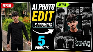 5 AI Prompts That Will Change Your Photos 🔥 | Before vs After Editing Trick screenshot 2