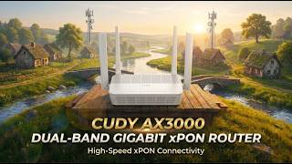 Cudy AX3000 Wireless Dual Band Gigabit xPON Router Setup | Cudy GP3000 xPON Router Settings