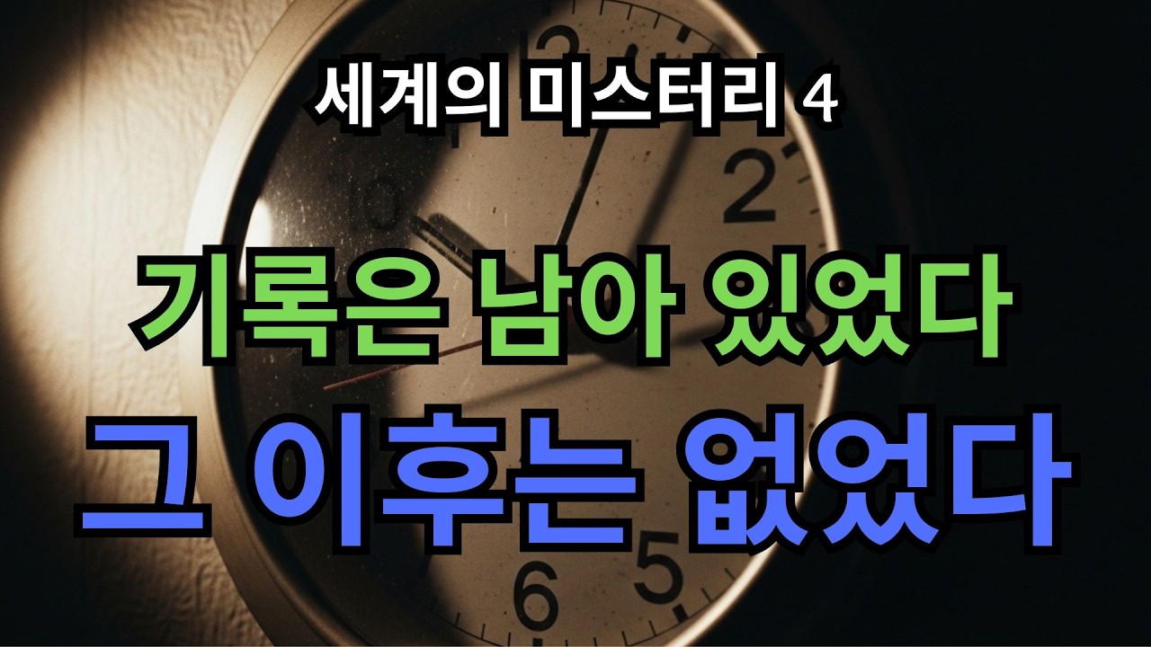 Запись сохранилась. После этого больше ничего не было. | Тайны мира 4