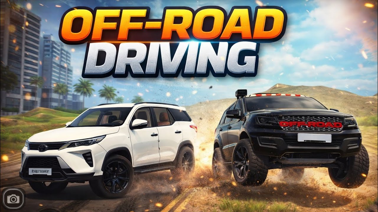 OFF ROAD DRIVING 😱 | Black vs White SUV Extreme Gameplay