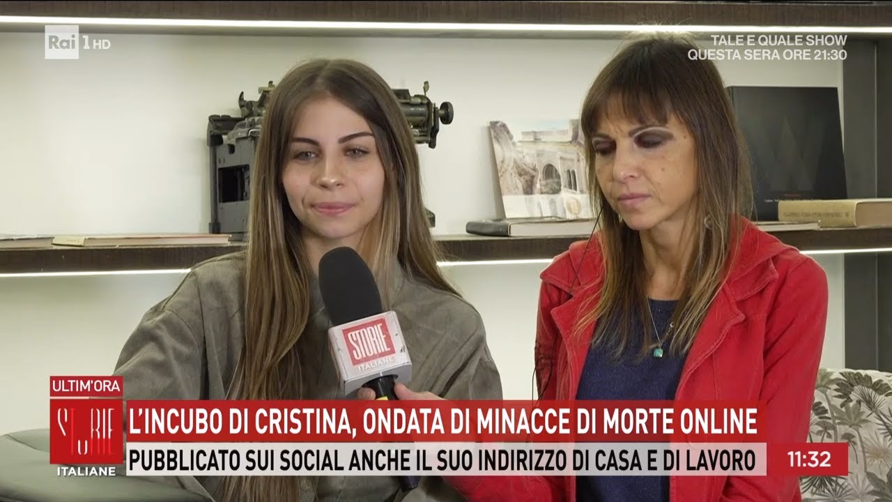 L'incubo di Cristina, da mesi sui social bersaglio di minacce e insulti - Storie italiane 03/10/2025