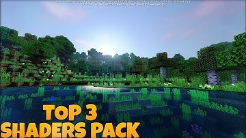 Minecraft PE - Top 3 BEST Shaders 2019 MCPE 1.13/1.12 Texture PACK For MCPE 1.13.0.2 SHADERS PACK