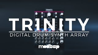 Modbap Trinity - 3 Channel Digital Drum Synth Array Eurorack Module
