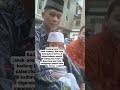 Ajaran agama yang terus diulang sejak masih dalam gendongan bahkan hingga anak-anaknya sudah dewasa
