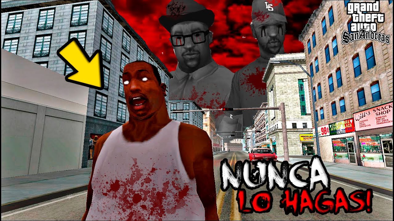 Nunca pongas a CJ Gordo En La Misión SABRE VERDE  En El GTA San Andreas! Creepypasta Loquendo 2022