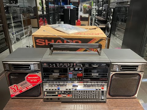 vintagemoscow   магнитола sharp gf 800 time ,идеал, как новый