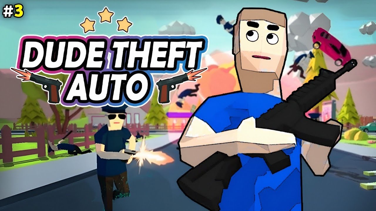 FINALLY I ESCAPE  RICHIE IN DUDE THEFT WARS |