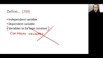 How to answer planning experiment in A Level Physics (part 1)