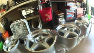 NEW WHEELS FOR A 1990 ZR1 CORVETTE ''1994''