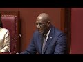 GOVERNOR GENERAL EXTOLS SIR ROBIN YEARWOOD’S RESILIENCE DURING SPECIAL SITTING
