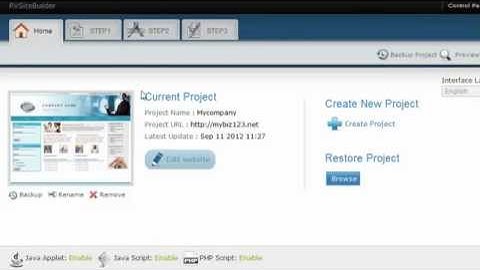 Changing Your Website Style in RvSiteBuilder (Flipper Host)