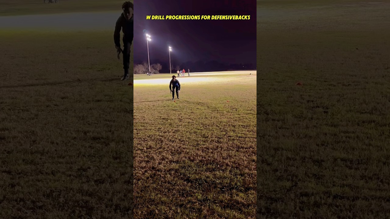 W DRILL PROGRESSIONS FOR DEFENSIVEBACKS 