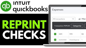 How to Reprint Checks in Quickbooks 2025 (Step-by-Step)