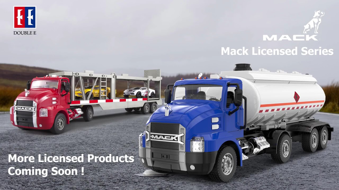 Remote Control Mack Tank Truck That Can Spray Water Double Eagle E582