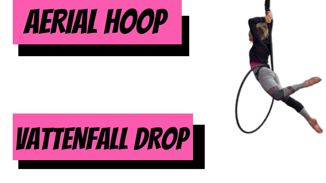 A nice drop you don’t want to miss learning Aerial hoop tutorial