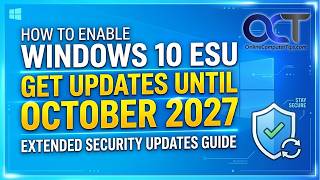 How to Enable the Windows 10 ESU Option and Enroll Your PC for Extended Windows Updates