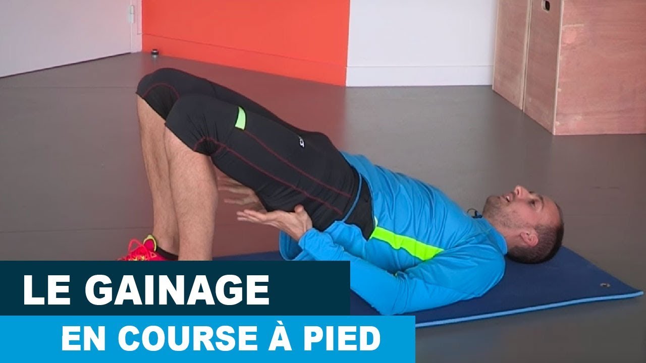 Le gainage en course à pied