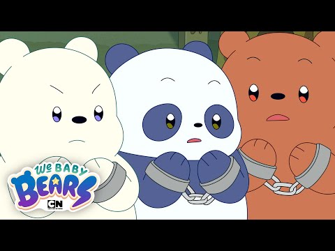The Bears Go to Jail 🚨 | We Baby Bears | Cartoon Network