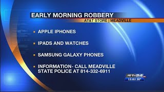 Meadville AT&T Store Robbed