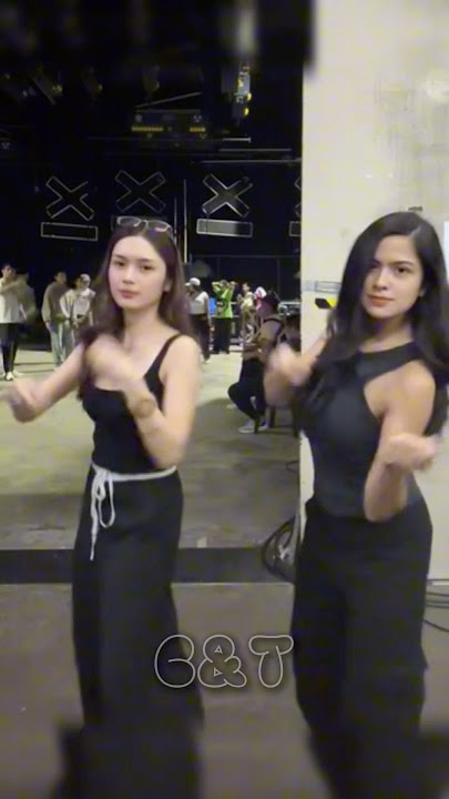 LOOK: FRANCINE DIAZ AND ALEXA ILACAD DANCE TOGETHER #dance