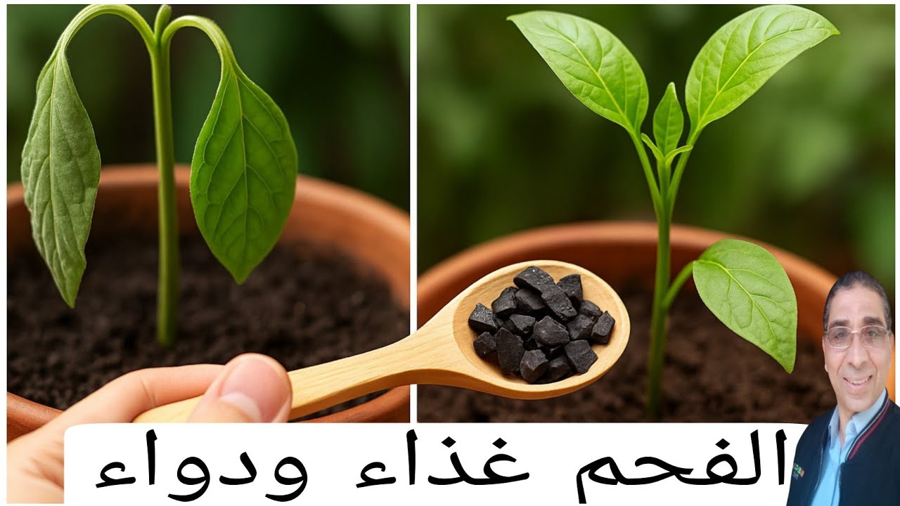 5 استخدامات مذهلة للفحم في الزراعة! معلقة واحدة تعالج عفن الجذور وتغذي التربة!