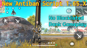 New Antiban Script Free Fire 1.65.x AntiBlacklist Work Rank Fix All Issue #Avgaming