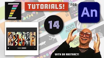 14 - Make more in Adobe Animate!  Tabs and Arrow with ZIM on the Canvas Tutorial
